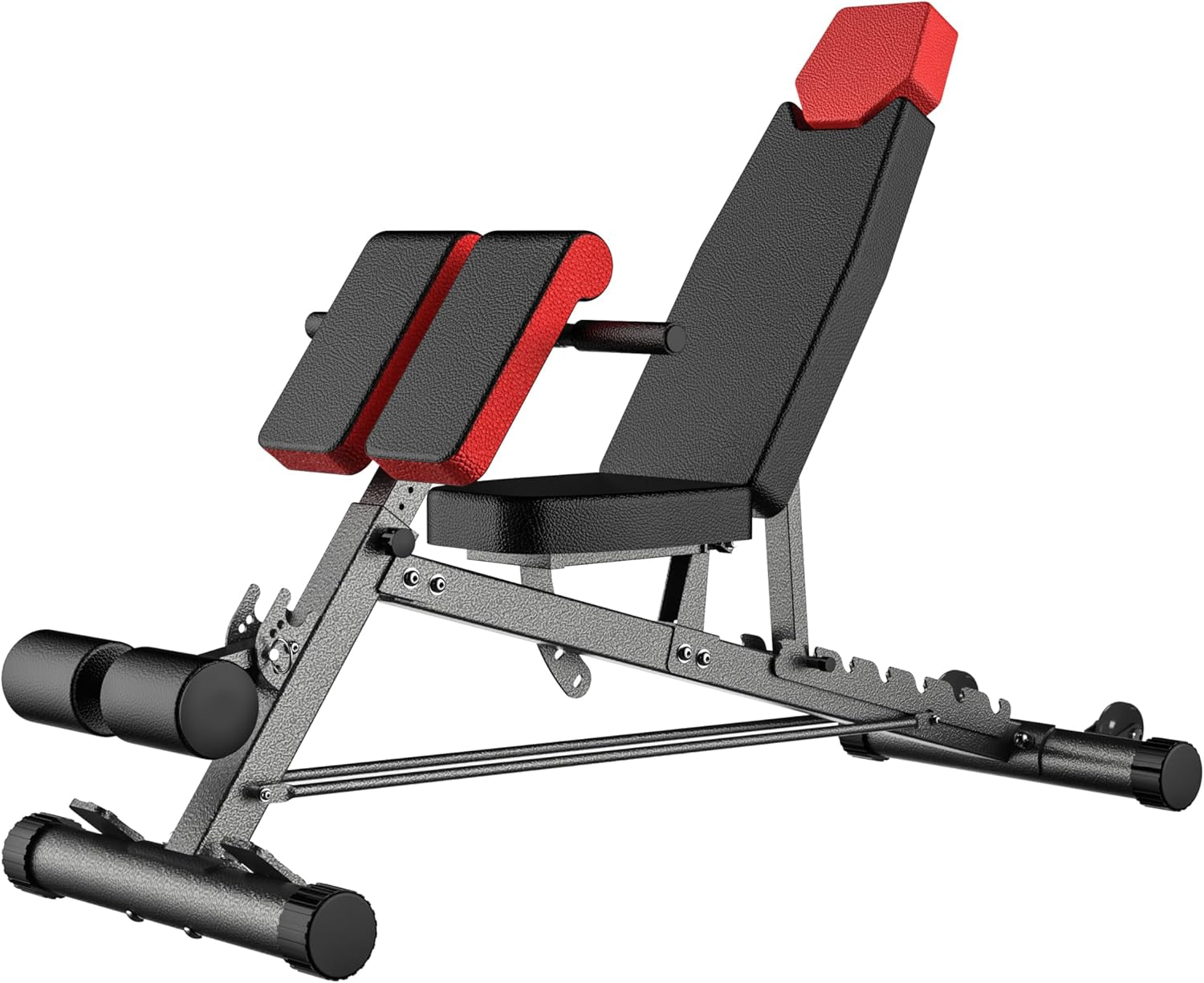 Transform Your Home Gym with the Finer Form Multi-Functional FID Weight Bench – The Ultimate Adjustable Bench for Full Body Workouts, Hyper Back Extensions, and Core Strength Training