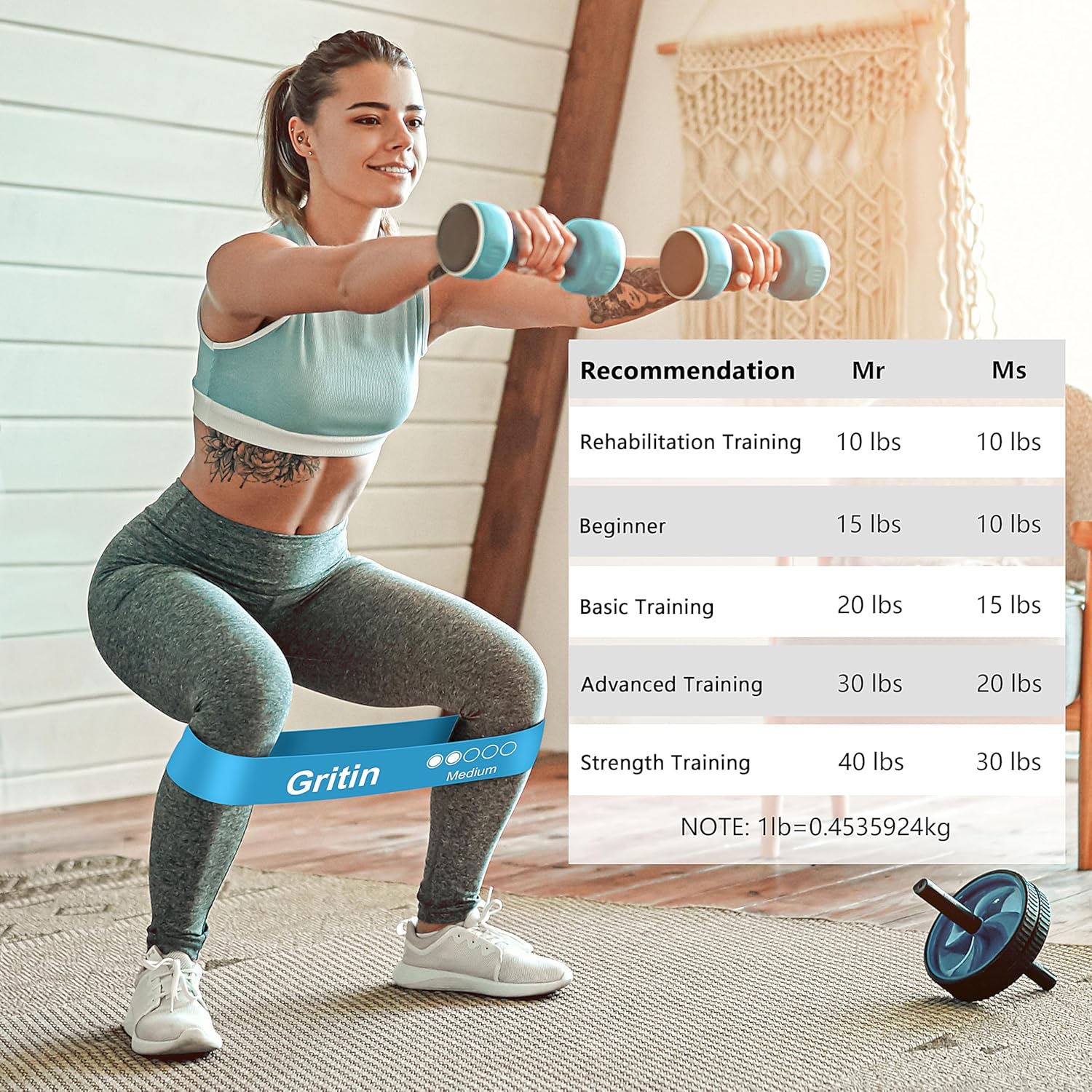 Premium Set of 5 Skin-Friendly Resistance Bands with Varying Strength Levels - Includes Travel Carrying Case - Perfect for Home, Gym, Yoga, and Training