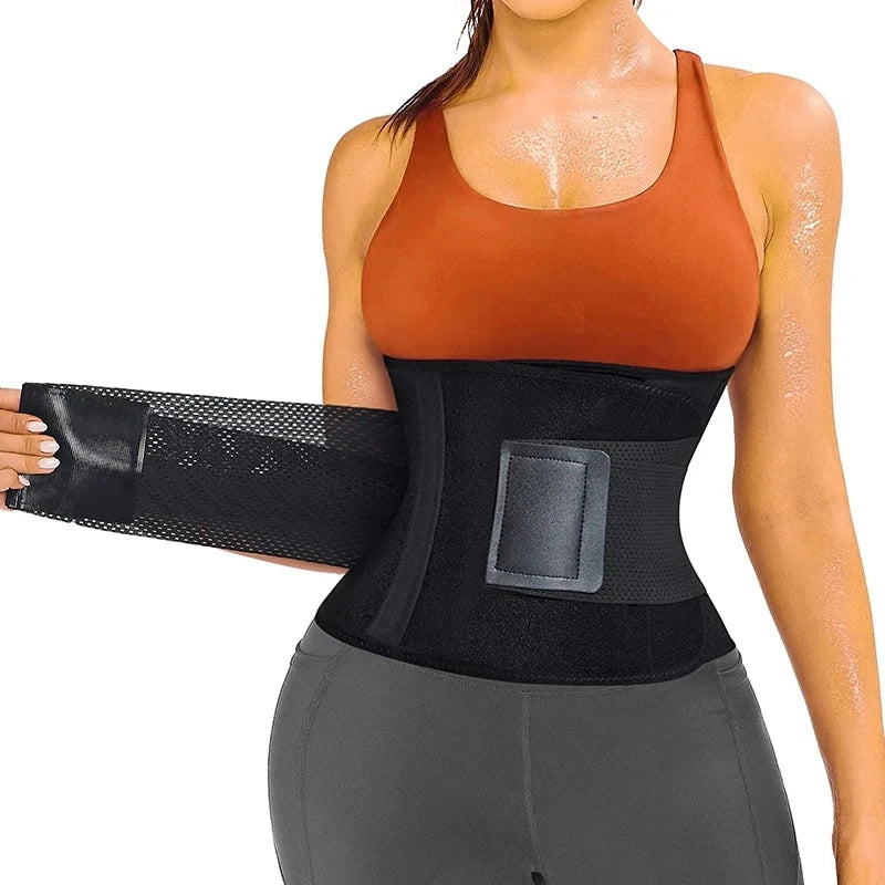 Fitness Thermo Body Shaper Waist Trainer Trimmer Corset Waist Belt Cincher Wrap Workout Shapewear Slimming