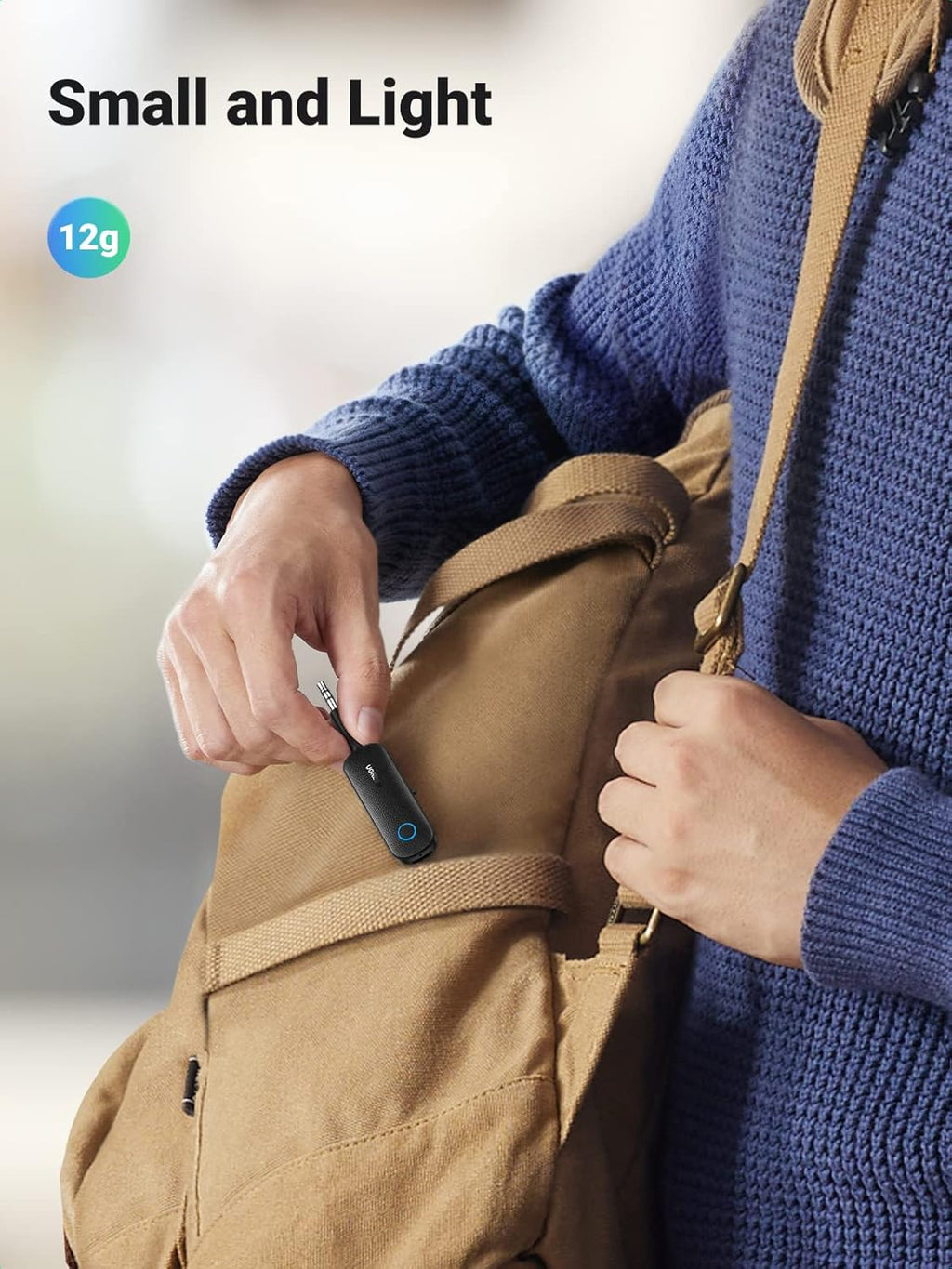 Bluetooth 5.0 Transmitter and Receiver for Car TV Airplane, 2 in 1 Wireless 3.5Mm Bluetooth Aux Adapter, Dual Devices Paired, Compatible with Car TV Airplane Home Stereo Headphones and More